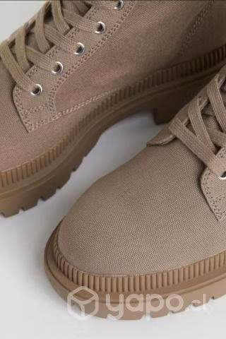 Botas de Lona H&M talla 41 - USADAS 2 VECES - Imagen 5