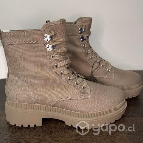Botas de Lona H&M talla 41 - USADAS 2 VECES - Imagen 2