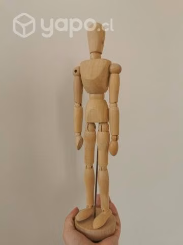 Maniquí de madera para dibujar