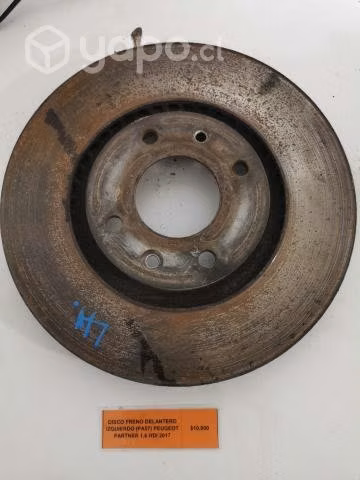 Disco Freno Del Izq Peugeot Partner HDI 1.6 2017