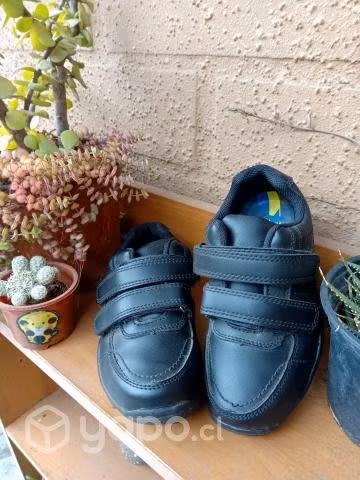 Libros y zapatos de niños