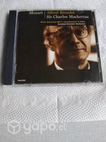Brendel Mozart cd conciertos 9 y 25