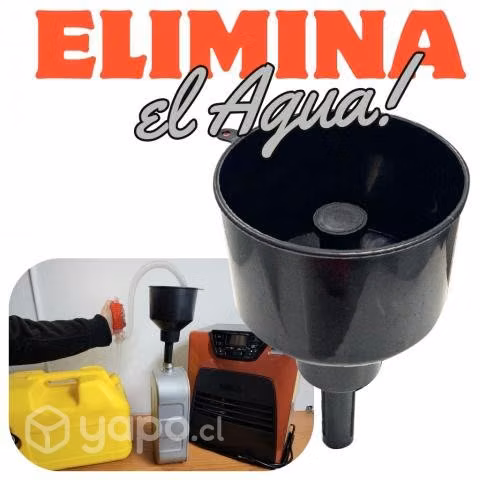 Embudo Filtro Purificador para Estufas a Parafina