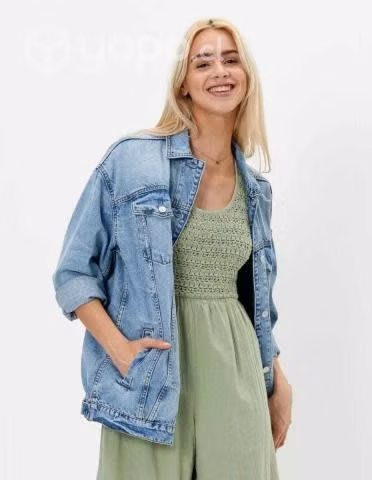 American Eagle Chaqueta Denim '90S - Imagen 2