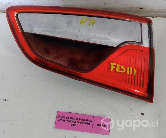 Farol Derecho Portalon (FES111) Ford Ecosport 2020