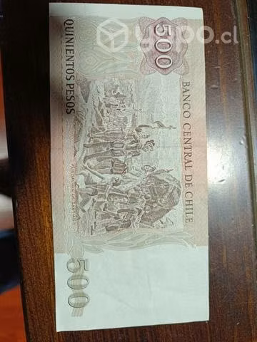 Billete de 500 pesos exelente estado - Imagen 2