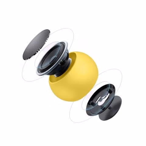 Mini Parlante Portátil Wireless SpeakerY3 Amarillo