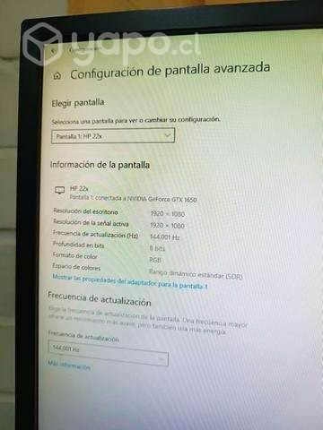 PC gamer+Monitor 144hz 1 ms - Imagen 2