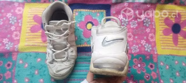 Nike Air More Uptempo- 38 color crema - Imagen 2