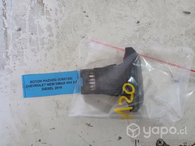 Boton Hazard (CNX120) Chevrolet New Dmax 4x4 2.5