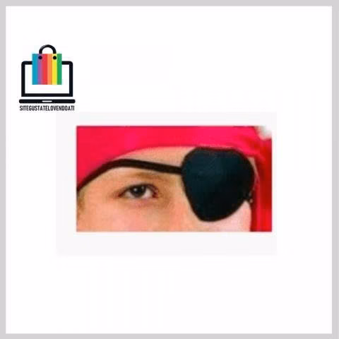 Disfraz de Pirata Niño con Gorro y Parche Negro Nu