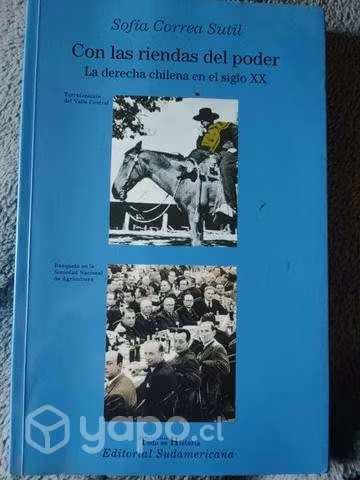 Venta libro con las riendas del poder Sofía correa