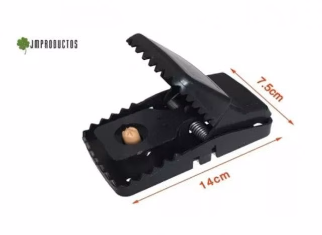 Pack 03 Trampas Para Ratones Lauchas Roedores Efec
