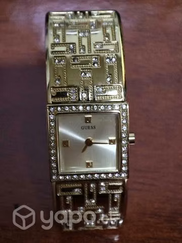 Reloj Guess mujer dorado original