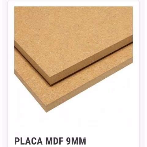 Planchas MDF 9MM