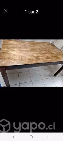 Mesa de madera
