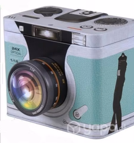 Cajas decorativas 3D vintage modelo camara
