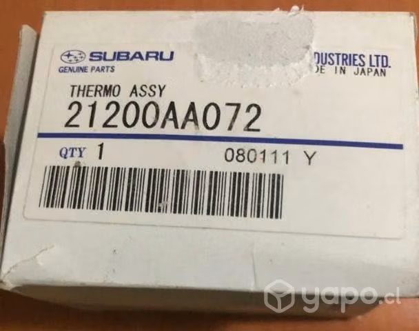 Termostato para Subarú Impreza!