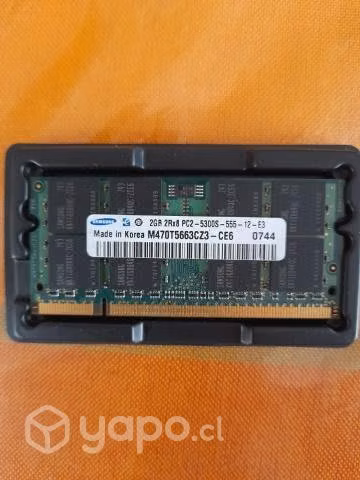 Memorias RAM DDR 2 para NOTEBOOK - Imagen 2