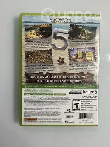 Trópico 5 para Xbox 360