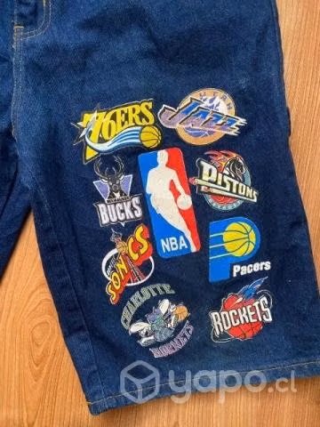 Jeans short NBA nuevo