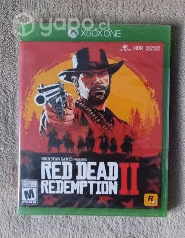 Juego Red Dead Redemption II de Xbox One sellado