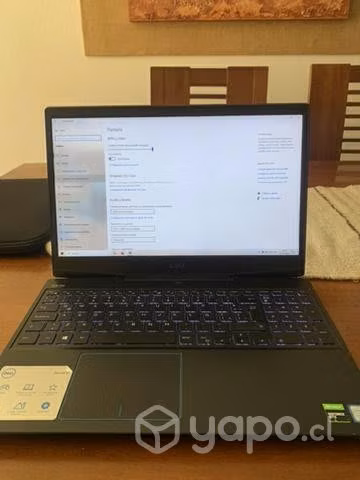 Notebook Dell G3 15 3590 (i5, gtx1660ti, 16gb ram)