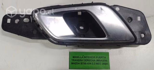 Manilla Interior Puerta Trasera Derecha Mazda