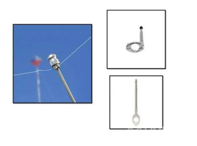Antena De Seguridad Universal Corta Hilo Curado Pa - Imagen 3