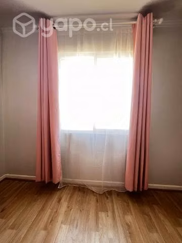 Cortinas rosadas impermeables
