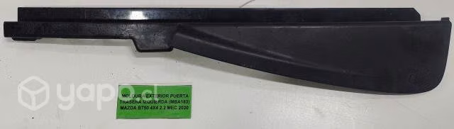 Moldura Exterior Puerta Trasera Izq Mazda BT50