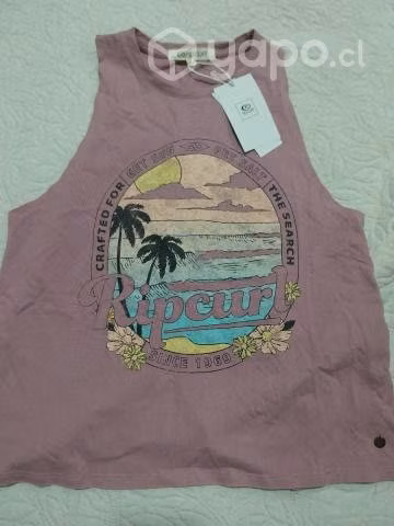 Polera ripcurl nueva xs