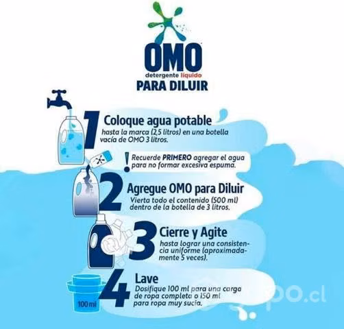 Omo detergente
