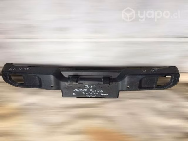 Parachoque trasero jeep wrangler 2018-2020