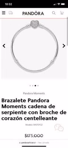 Pulsera/ brazalete pandora