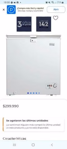 Congeladora horizontal Electrolux - Imagen 4
