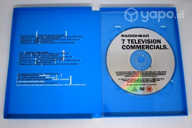 Radiohead 7 television commercials DVD - Imagen 3