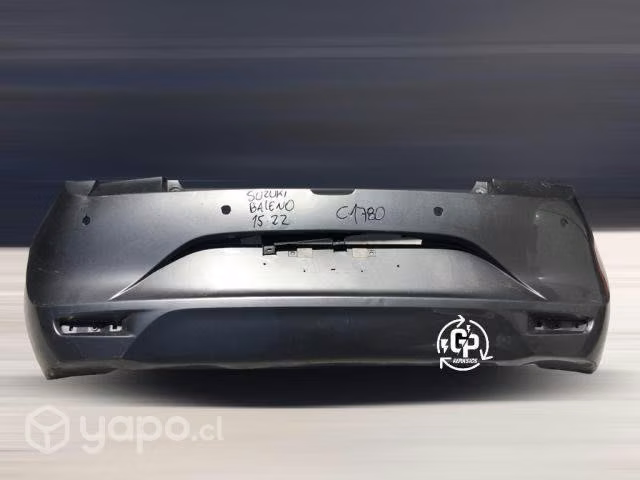 Parachoque trasero suzuki baleno 2015-2022