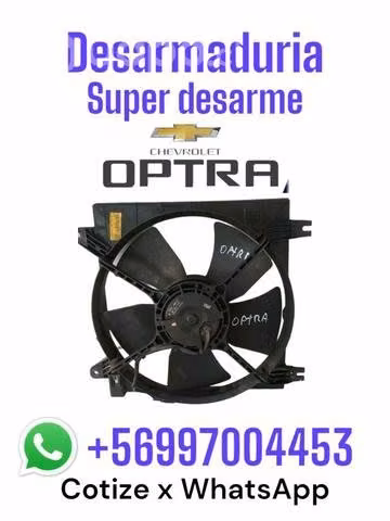 Electro ventilador Chevrolet optra