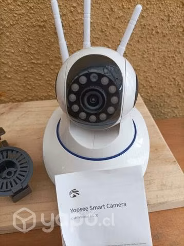 Cámara IP Wifi HD 360 Vision Nocturna 3 Antenas