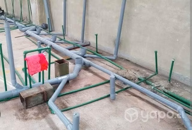 Instalaciones sanitarias y agua fría, caliente
