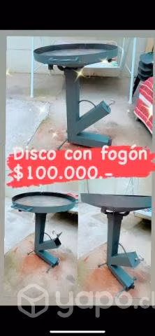Disco con fogón