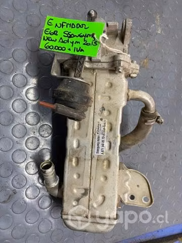 Enfriador gases Ssangyong New actyon 2015