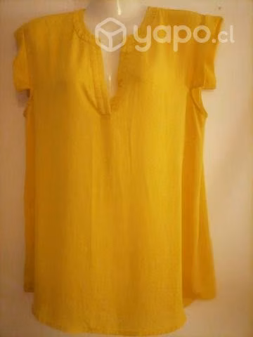 Blusas mostaza y verde wados talla M - Imagen 3