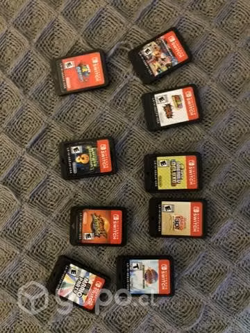 Nintendo Switch + 12 juegos y accesorios