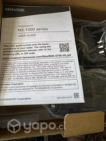 Kenwood nx1200dk vhf nuevo - Imagen 5
