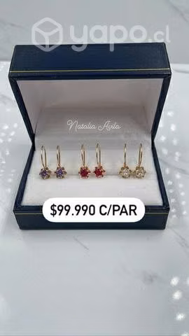 Aros de oro 18 k - Imagen 2