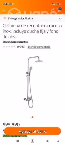 Columna de ducha marca klipen - Imagen 2