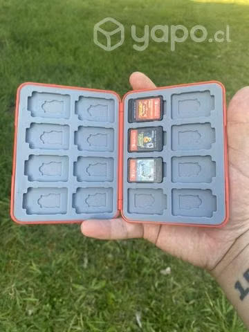 Estuché porta juegos Nintendo switch