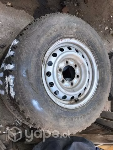 Llanta de fierro c/neum (415) 23575R15 Chv Dmax